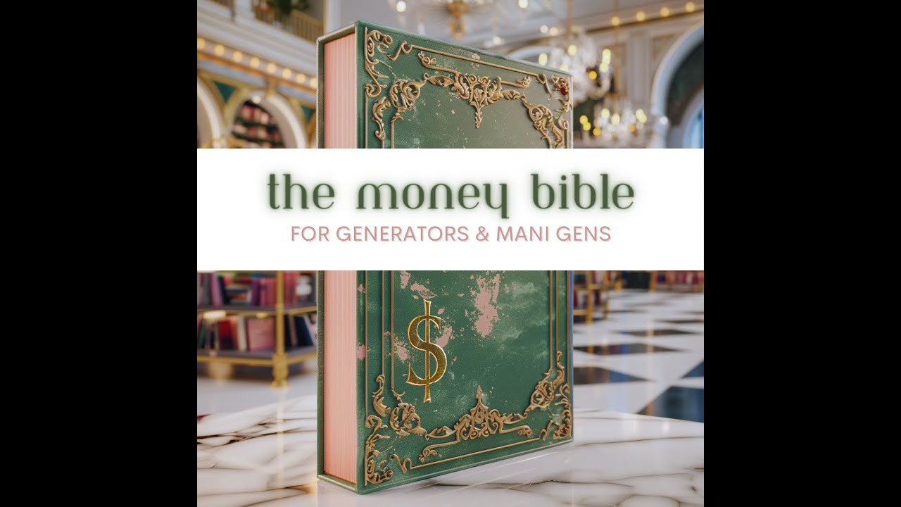 The Money Bible | Human Design Generators