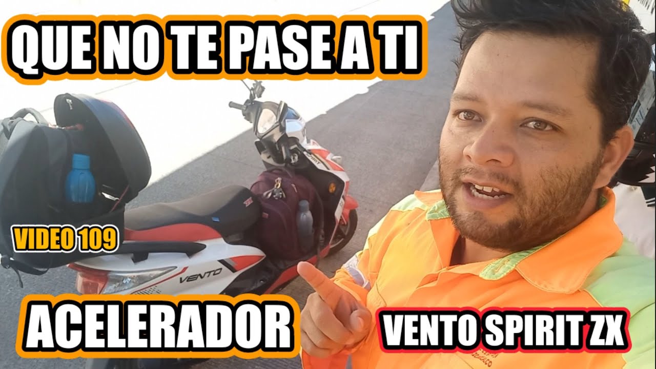 CHICOTE DE ACELERADOR VENTO SPIRIT ZX 150 Y 170 🛵❤️ FALLAS DE LA SPIRIT QUE NO TE PASE A TI 😬💥