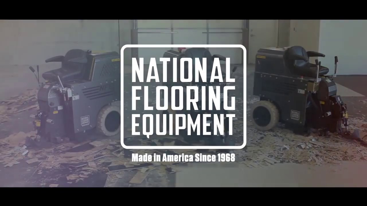 National Flooring Equipment Ride On Floor Scrapers