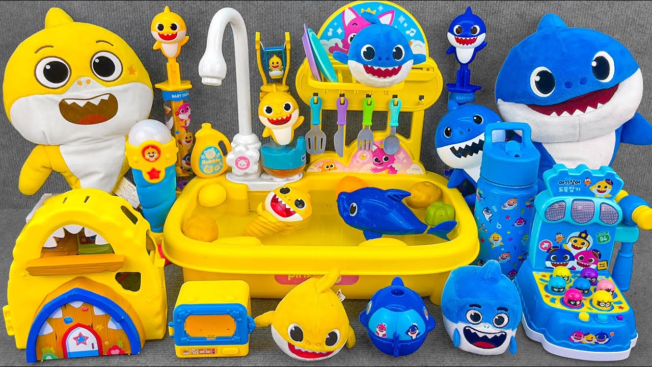 102 Minutes BABY SHARK Collection Unboxing - Satisfying Unboxing (ASMR)