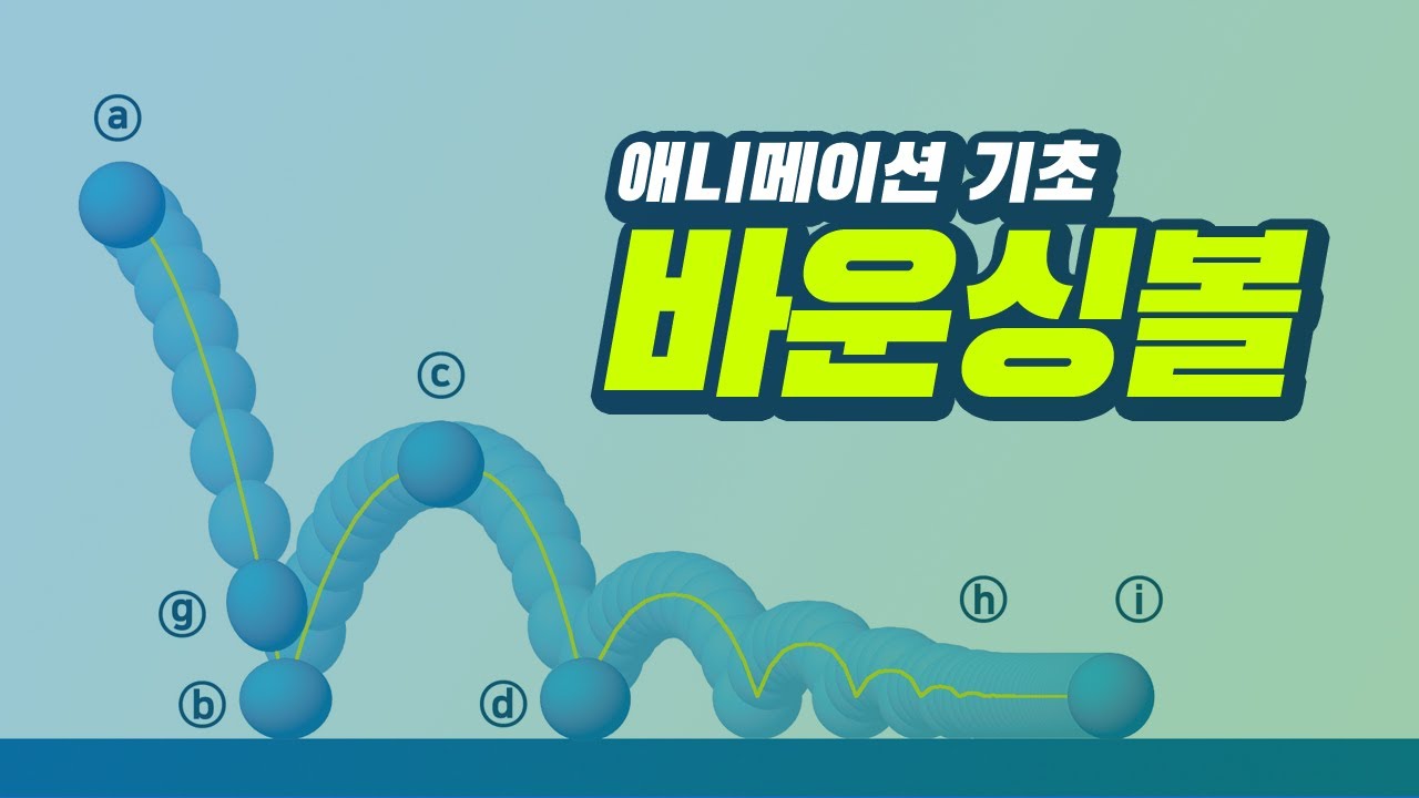 생각보다 어려운 바운싱볼 제대로 공부하기 | 애니메이터가 바운싱볼을 알아야만 하는 이유 | About Bouncing Ball