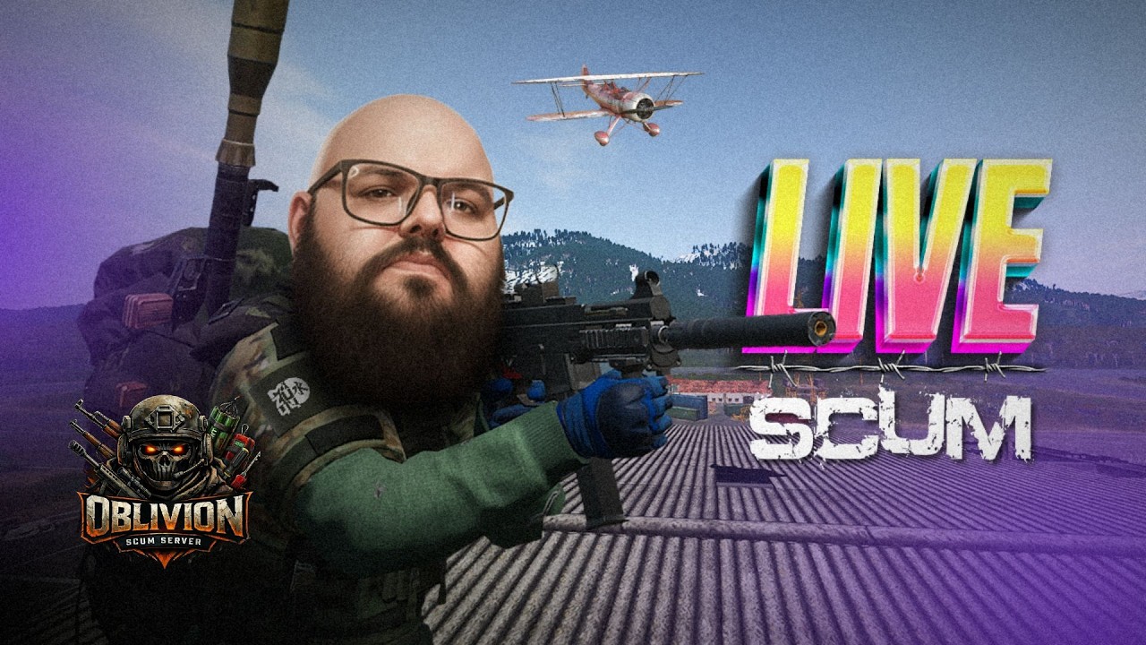🔴 SCUM: RAID AO VIVO! 💣 Invadindo as Maiores Bases do Servidor!🔥