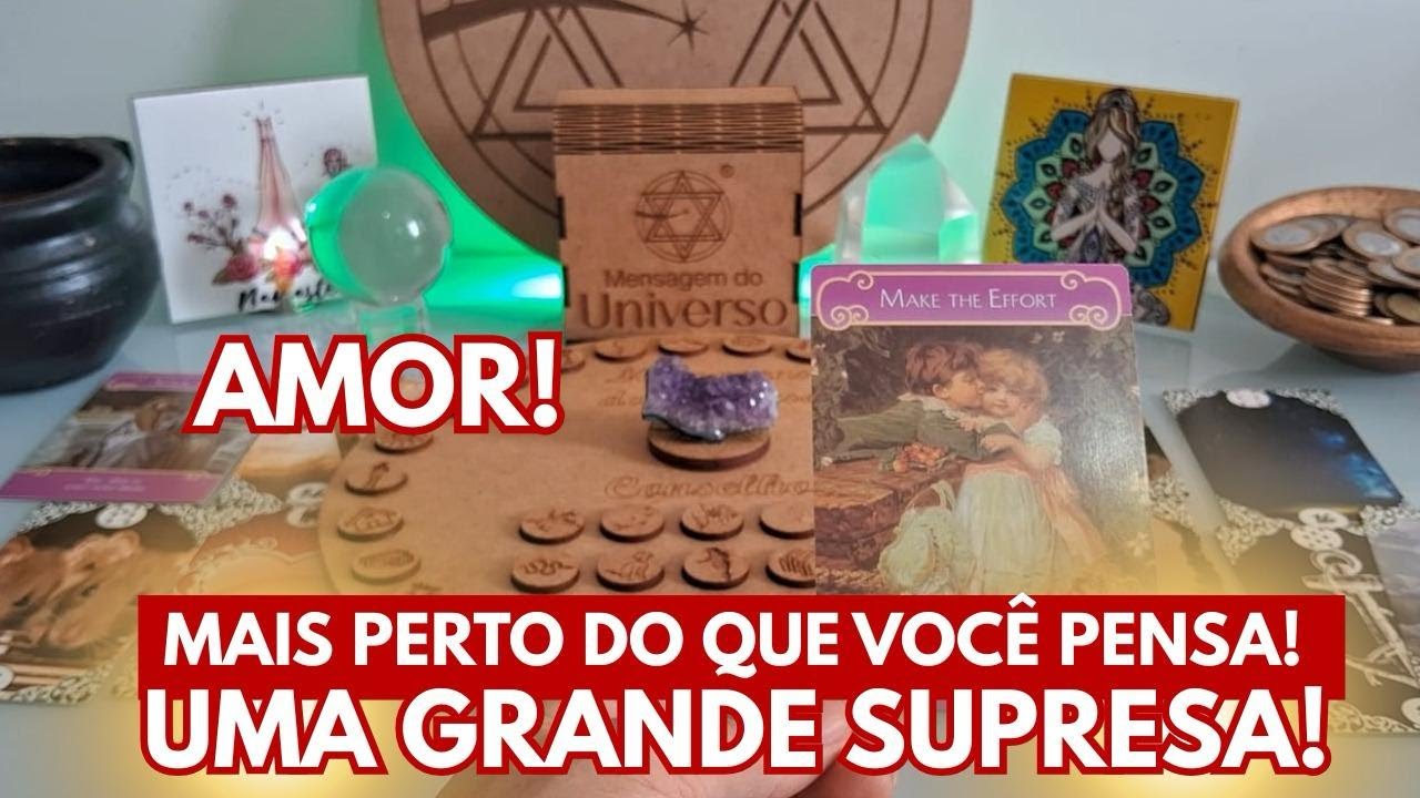 QUAIS SURPRESAS NO AMOR PARA OS PRÓXIMOS DIAS!