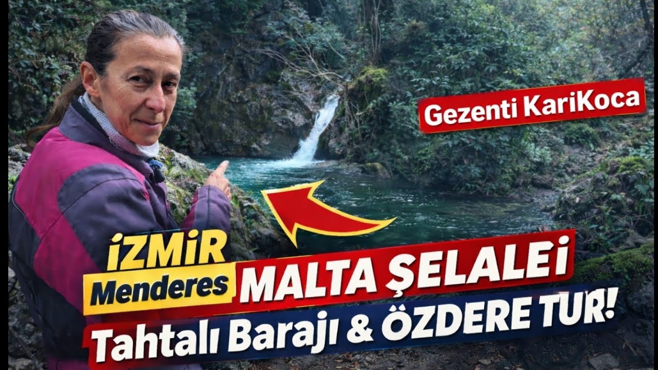 İzmir’de Saklı Cennet! Malta Şelalesi – Tahtalı Barajı – Özdere | Motosiklet Turu