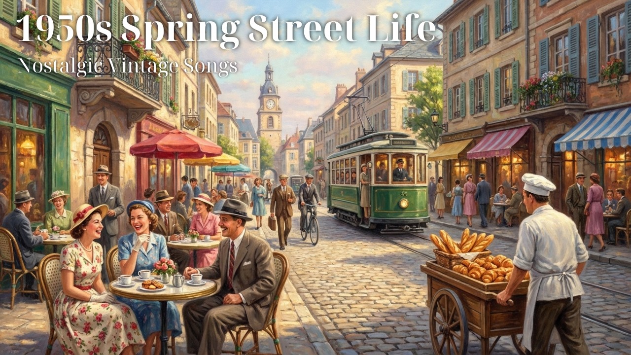 Trip to 1950s Spring Street Life | Palvoria’s Vintage Songs