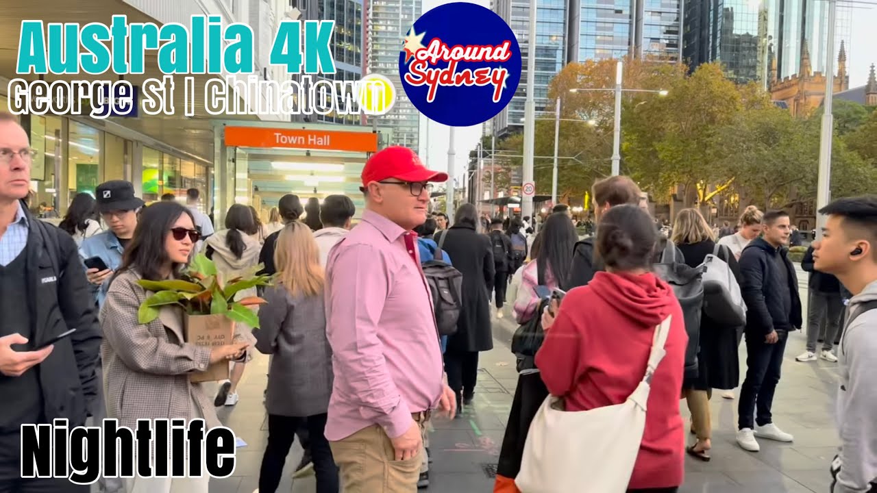￼ Sydney 4K HDR As We Walk through the busy Streets, you'll get a chance to experience | George St