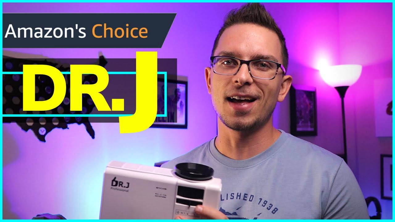 Обзор проектора Dr. J 3600L HI-04 (бестселлер Amazon)