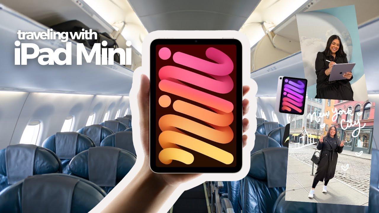 traveling with iPad Mini 🍎 NYC & Montreal Vlog ✈️🚂