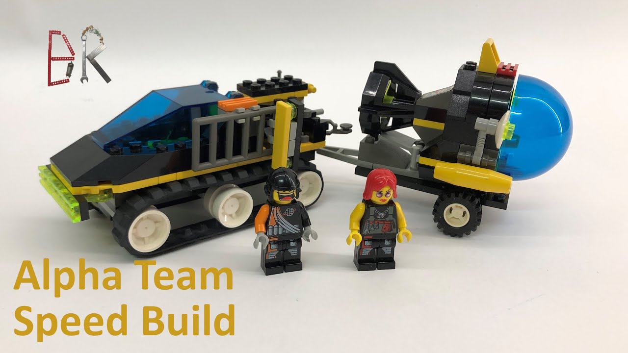 LEGO Alpha Team ATV/6774 - speed build