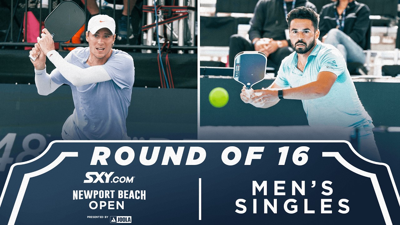 Roscoe Bellamy vs Noe Khlif at the SXY Newport Beach Open