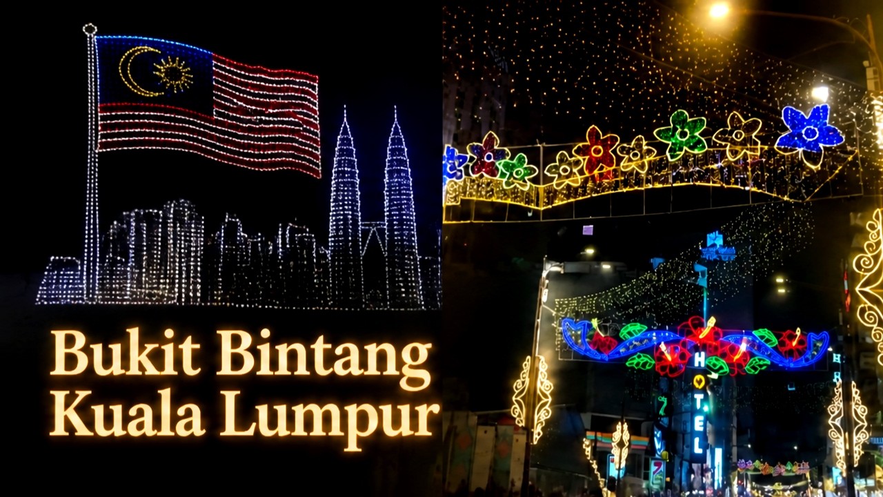 🇲🇾 Malaysia Merdeka 2026 Drone Show 🇲🇾 | Bukit Bintang Kuala Lumpur | 69th Independence Day