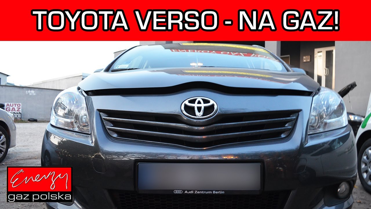 TOYOTA VERSO z silnikiem 1.8 147KM 2011r z instalacją LPG BRC SQ 32 OBD w Energy Gaz Polska