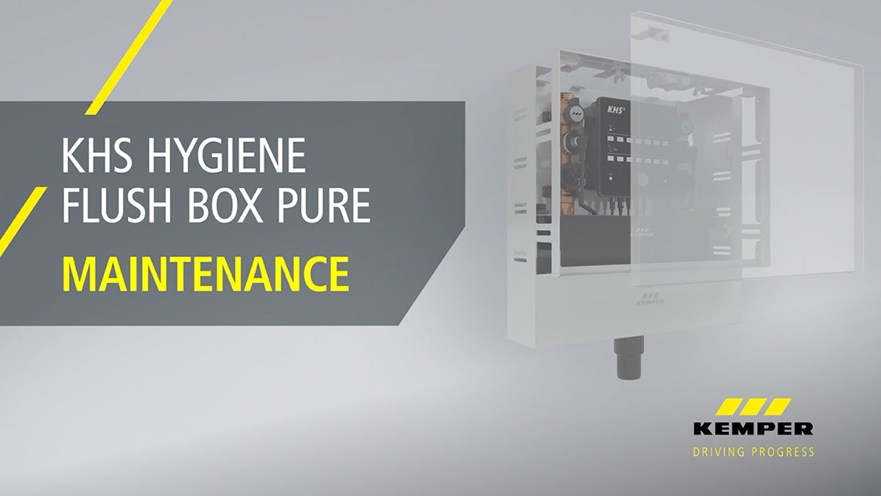 Maintenance KHS Hygiene Flush Box PURE (English)