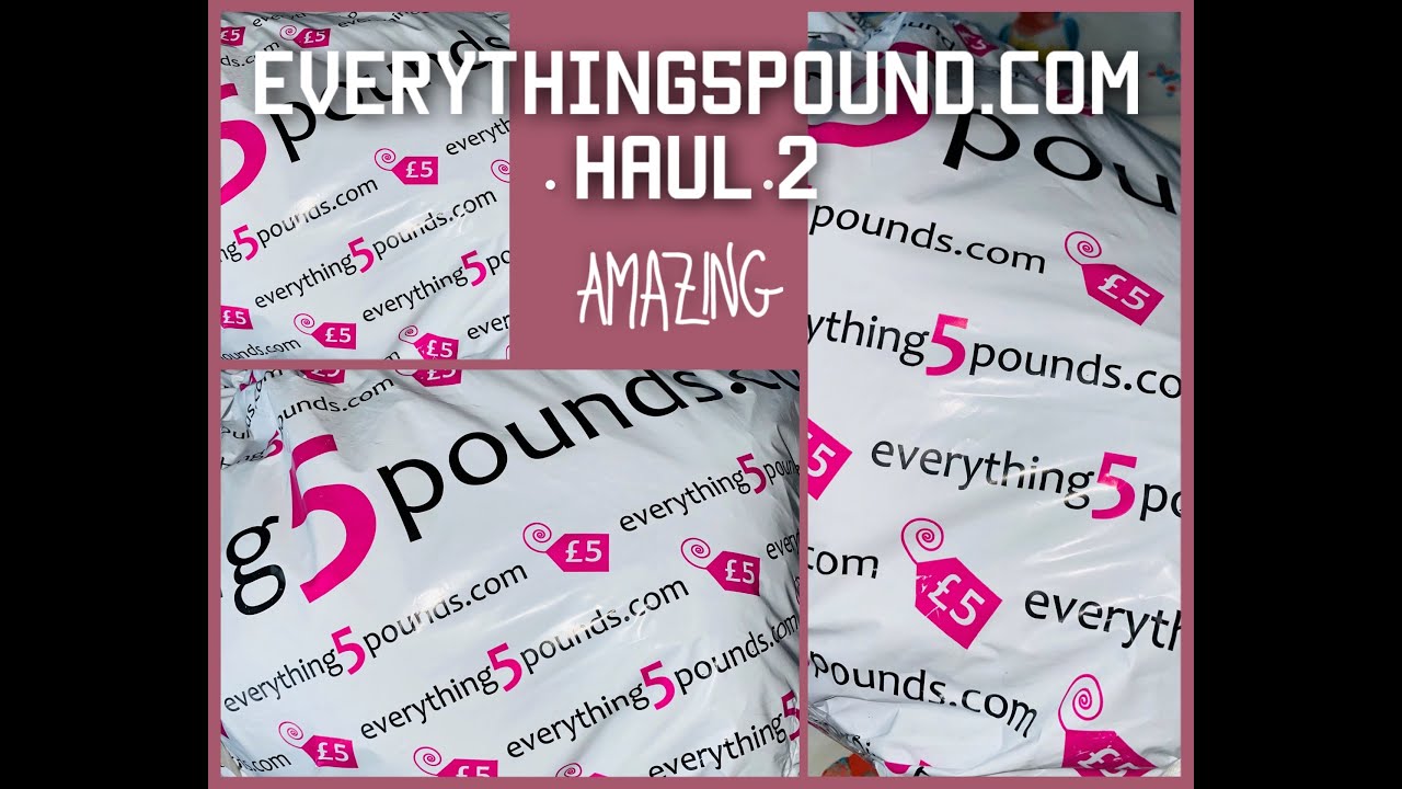 EVERYTHING5POUNDS.COM HAUL 2| tazwells12