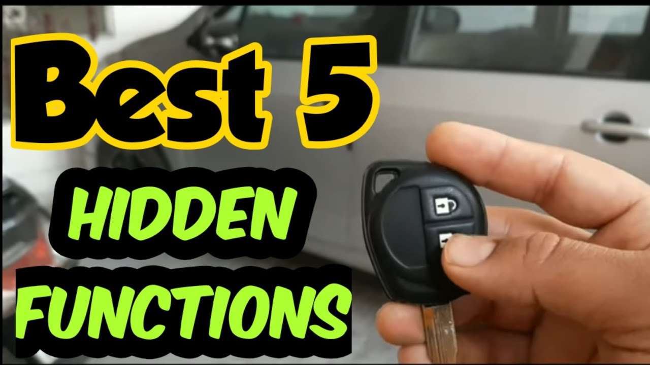 जानिए अपनी गाड़ी के जबरदस्त फीचर्स Hidden features of your car