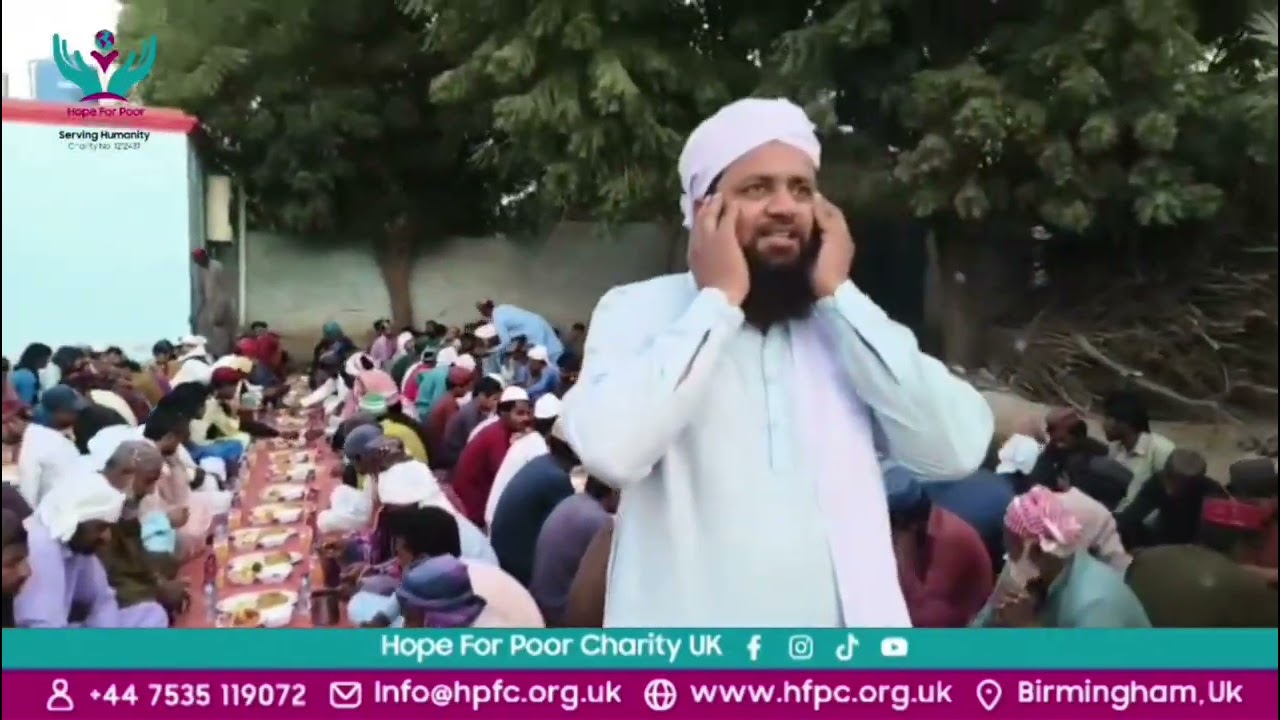 Hope For Poor Charity UK Ramadan Day 3 Grand iftaari Kashmore Sindh 🇵🇰21/02/26