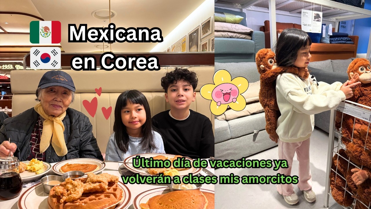 DESAYUNANDO CON LA ABUELA ANTES DE DESPEDIRNOS | Mariel en Corea VLOG #220