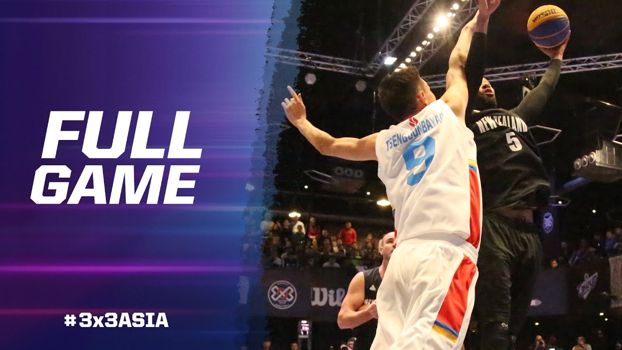Mongolia 🇲🇳 vs New Zealand 🇳🇿 | Final Full Game | FIBA 3x3 Asia Cup 2017 | 3x3 Basketball