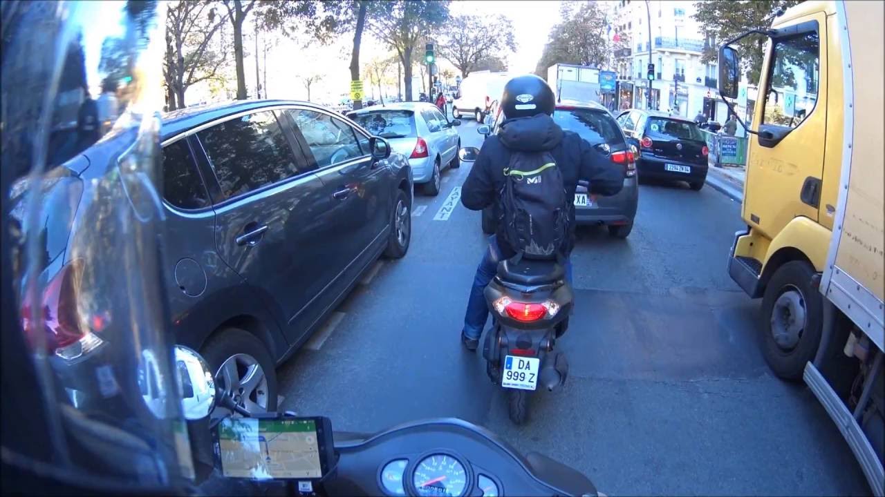 scooter ride in Paris episode 1