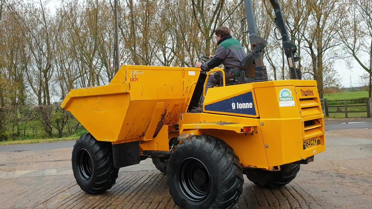 Thwaites 9 Ton Dumper - Test Drive Working Review | diggersandtractors.com