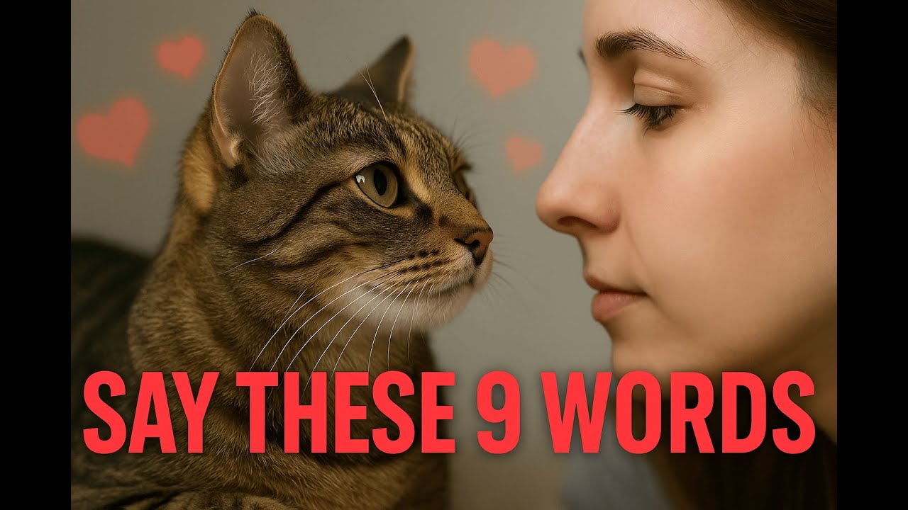 9 Words That Melt Your Cat’s Heart — Say These Today.
