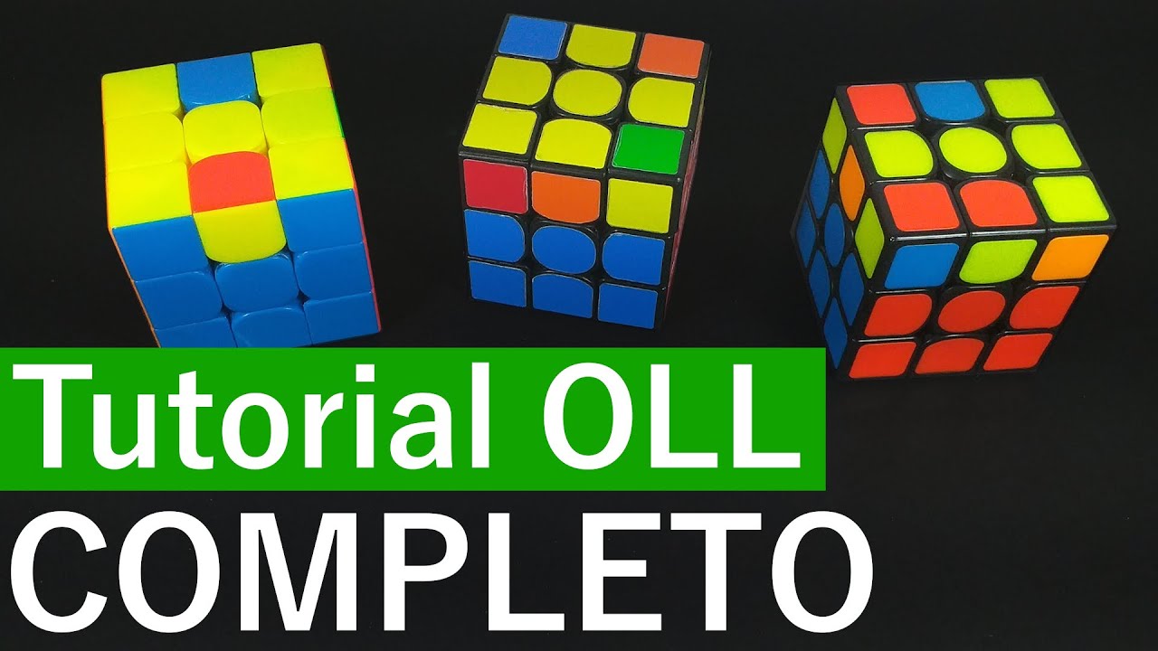(M&eacute;todo Fridrich OLL) Tutorial OLL COMPLETO (Atualizado 2020) | Portugu&ecirc;s-BR