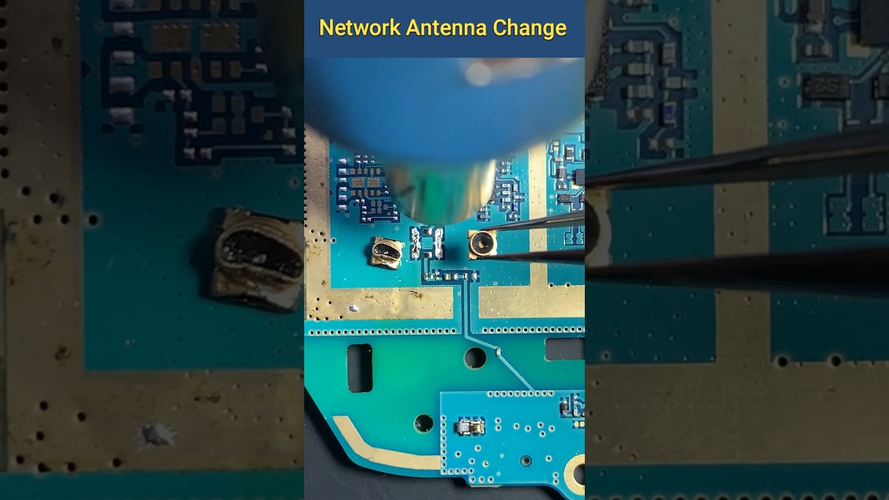 Network Antenna Change #technology #mobilerepair