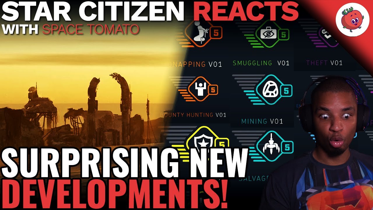 Star Citizen Reacts | Ruins, New Professions Reputation, Banu Merchantman, So Many Updates!
