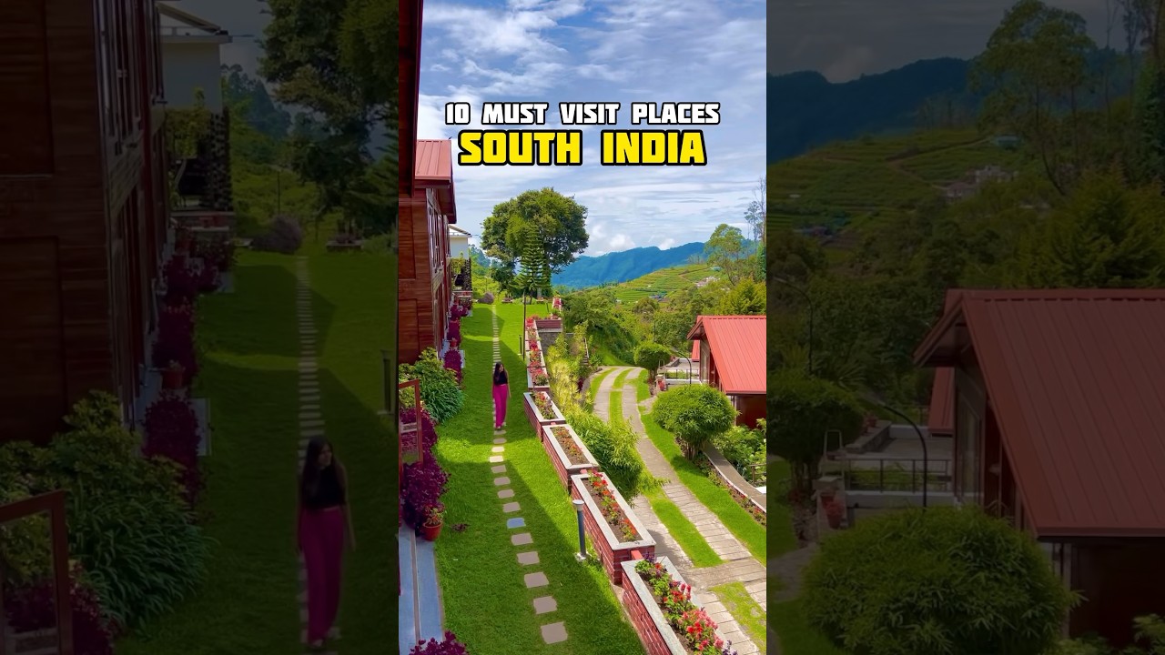 10 Must Visit Places In South India #travel #india #mustvisit #trip #itinerary #southindia