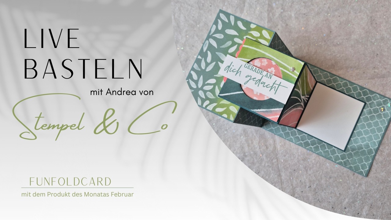 Live-Basteln FunFoldCard