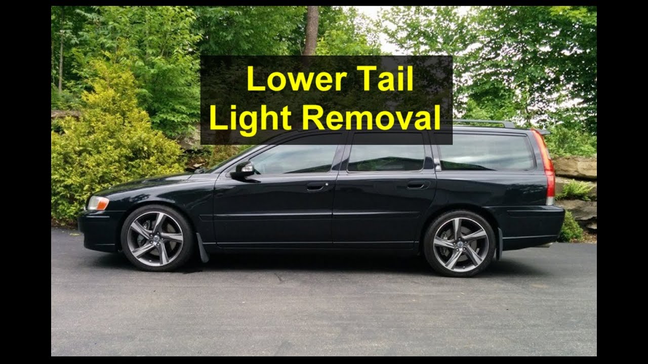 Lower light assembly removal, P2 Volvo wagon, V70 XC, R, etc. - VOTD