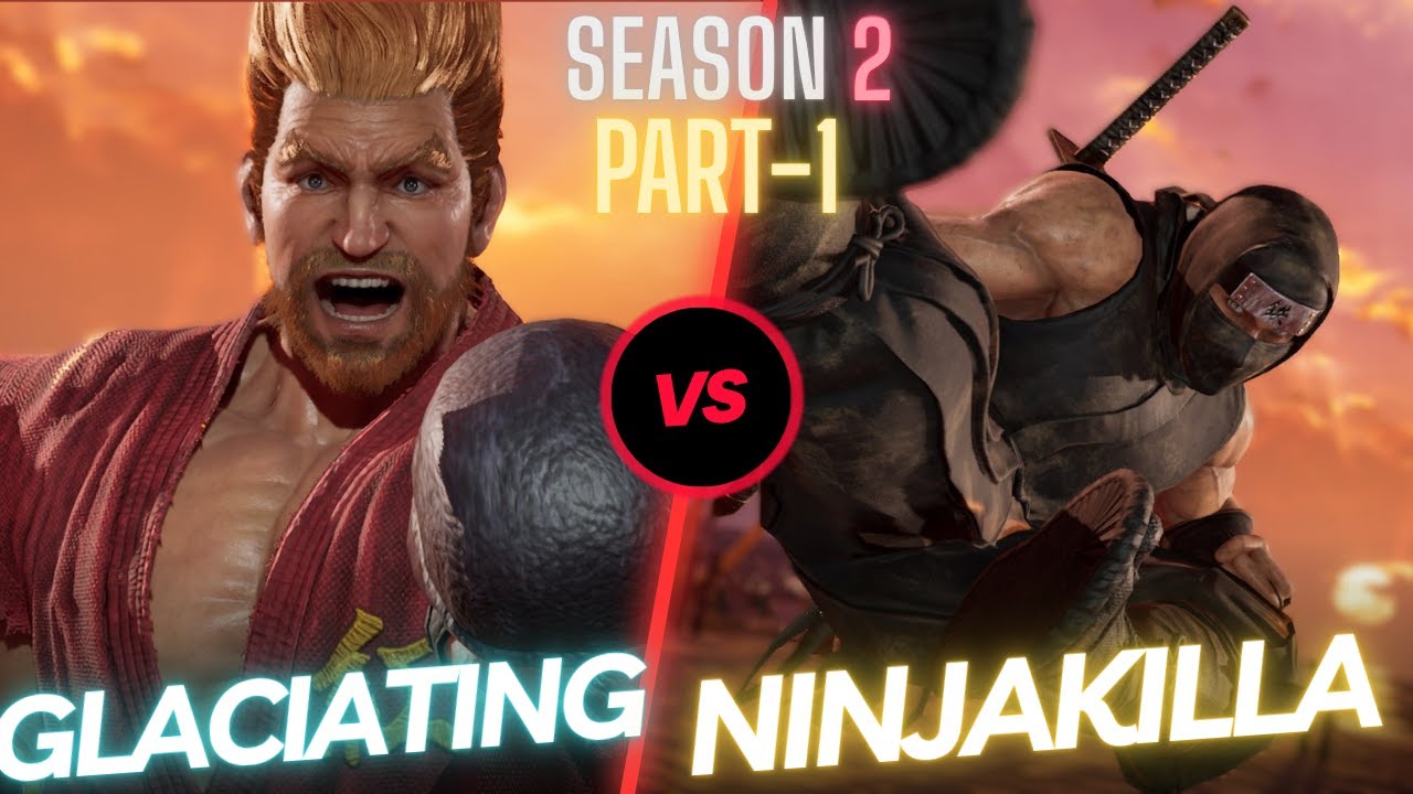 Tekken 8 | NinjaKilla (Law) VS Glaciating (Paul) Part-1 Player Match