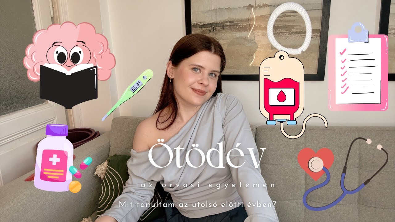 Mit lehet még tanulni az utolsó előtti évben? |ORVOSI EGYETEM ÖTÖDÉV BESZÁMOLÓ 👩🏼‍⚕️🚒#medicalstudent