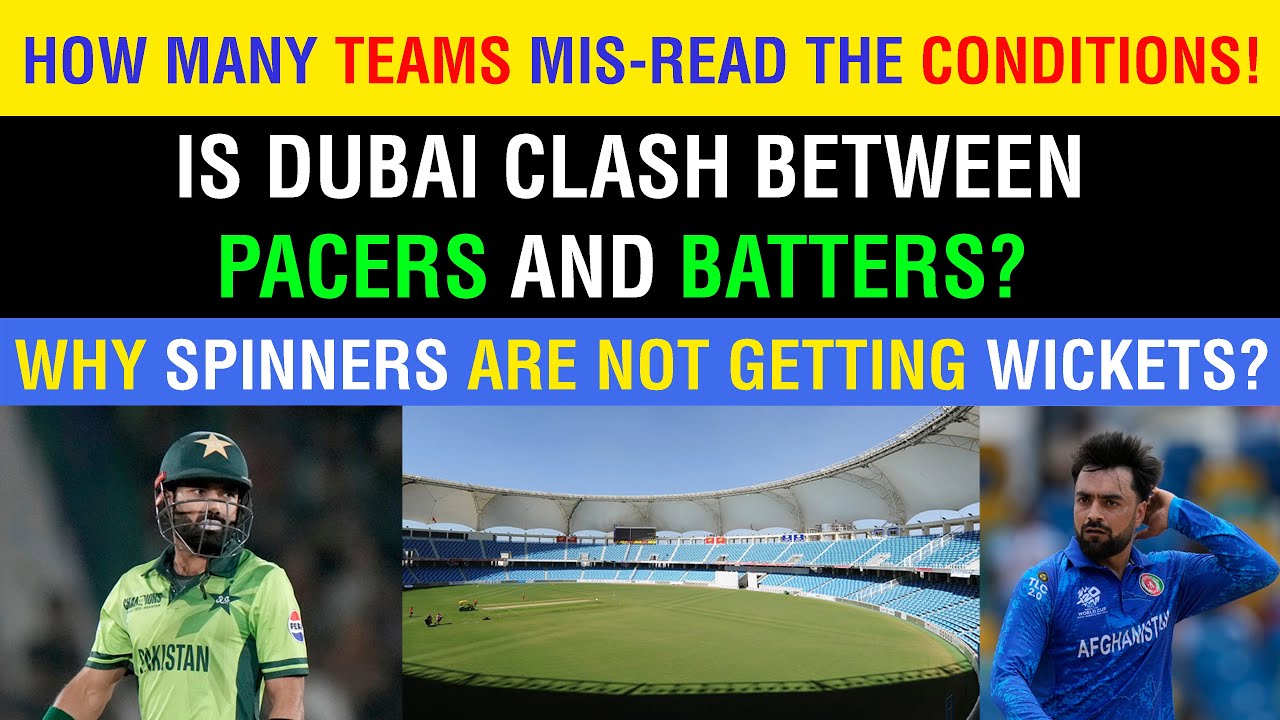 Why spinners are not taking wickets? | Is Dubai clash between pacers and batters | Hamza Tarar