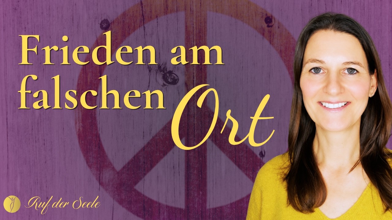 Die Welt sucht Frieden am falschen Ort