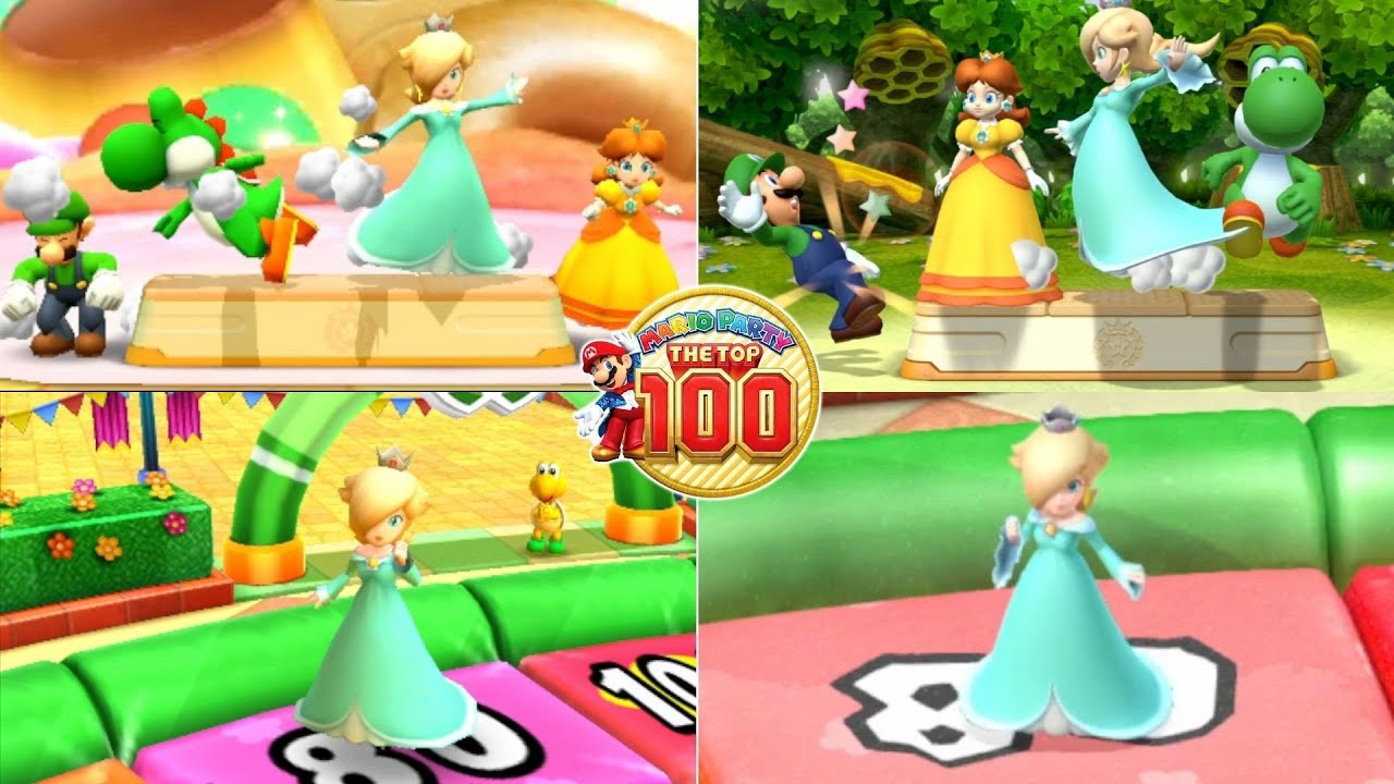 Mario Party: The Top 100 // All Mario Party 10 Minigames & Original
