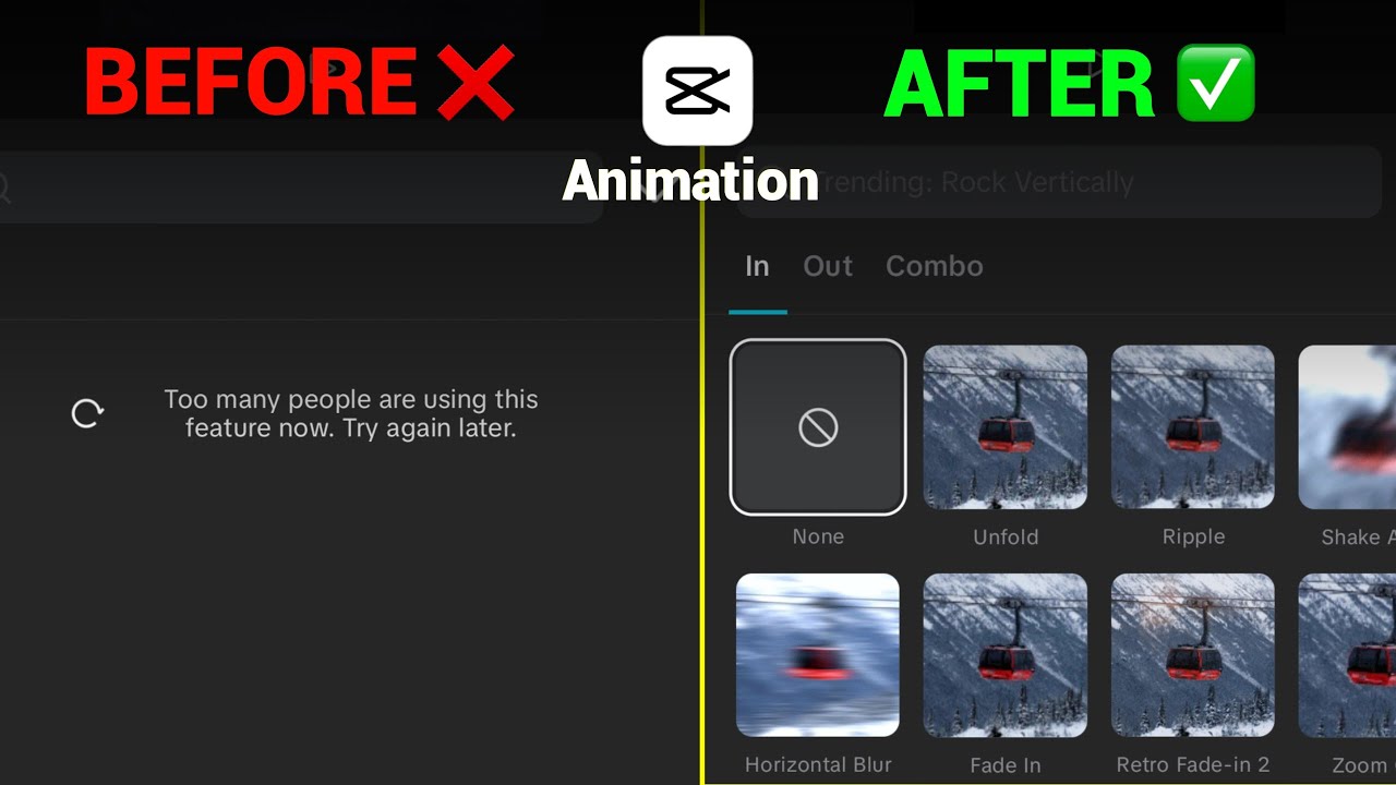 Capcut Animation No Internet Connection Problem Capcut Animation Not Showing 