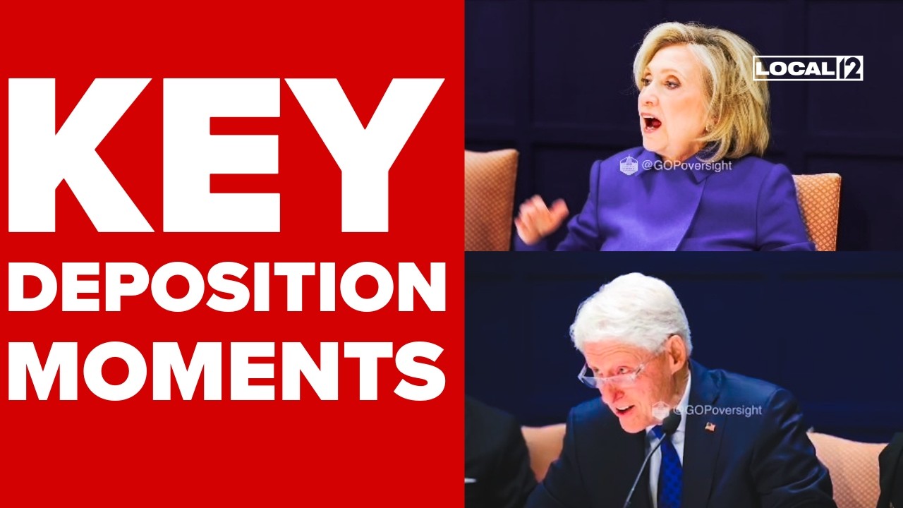 Unsealed Epstein Files: The Clintons’ most talked‑about deposition moments
