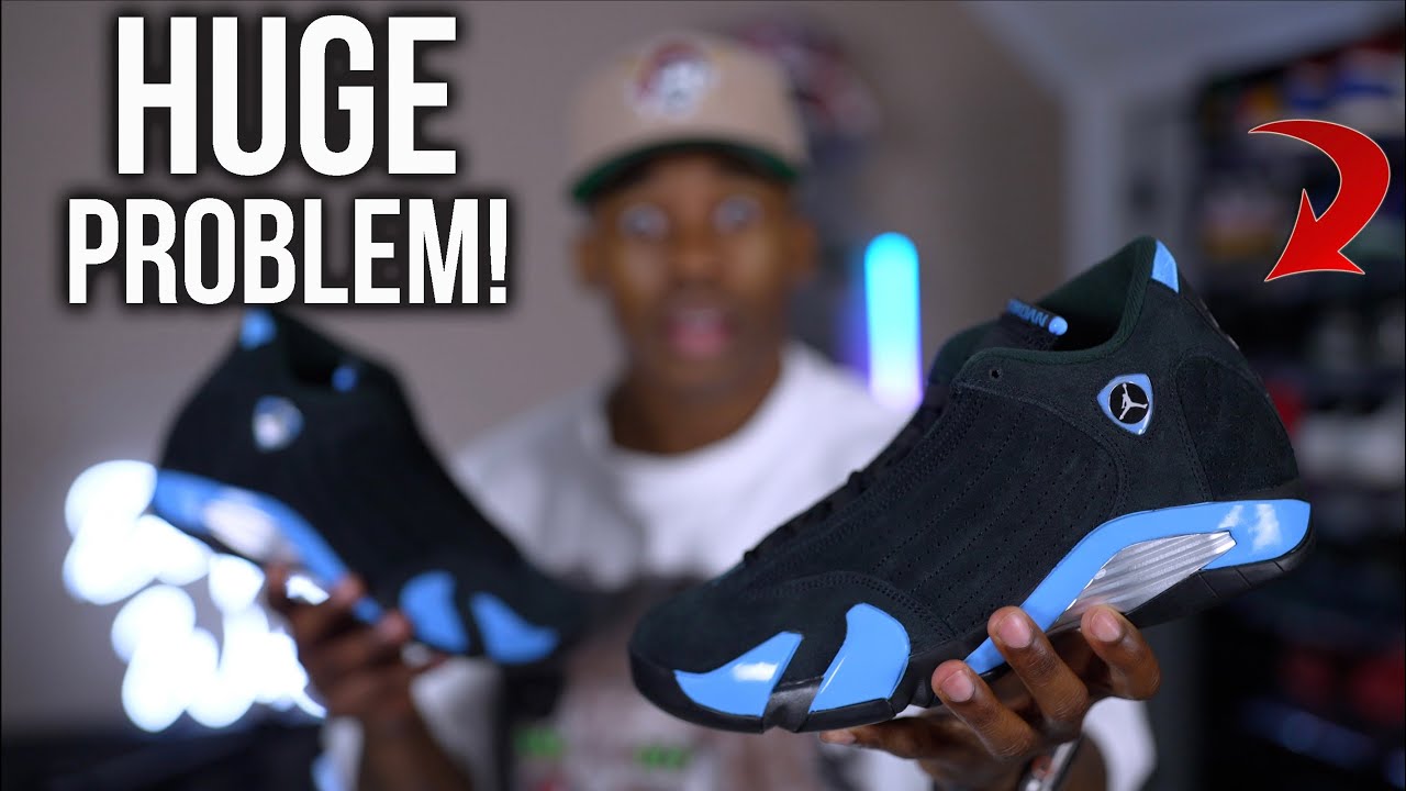 🤯 ОБНАРУЖЕНА СУЩЕСТВЕННАЯ ПРОБЛЕМА С КРОССОВКАМИ JORDAN 14 UNIVERSITY BLUE! ПОСМОТРИТЕ ВИДЕО ПЕРЕ...