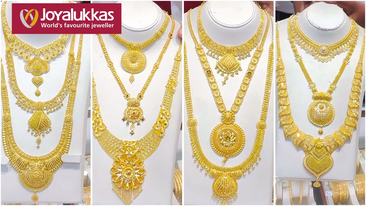 Joyalukkas Gold Wedding Jewellery Collections | Haram & Necklace Collections | Traditional 