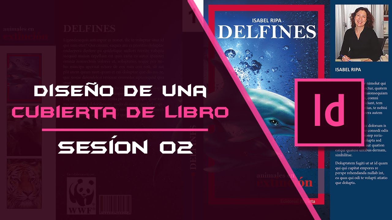 Diseño de cubierta de libro | Adobe InDesign 2020