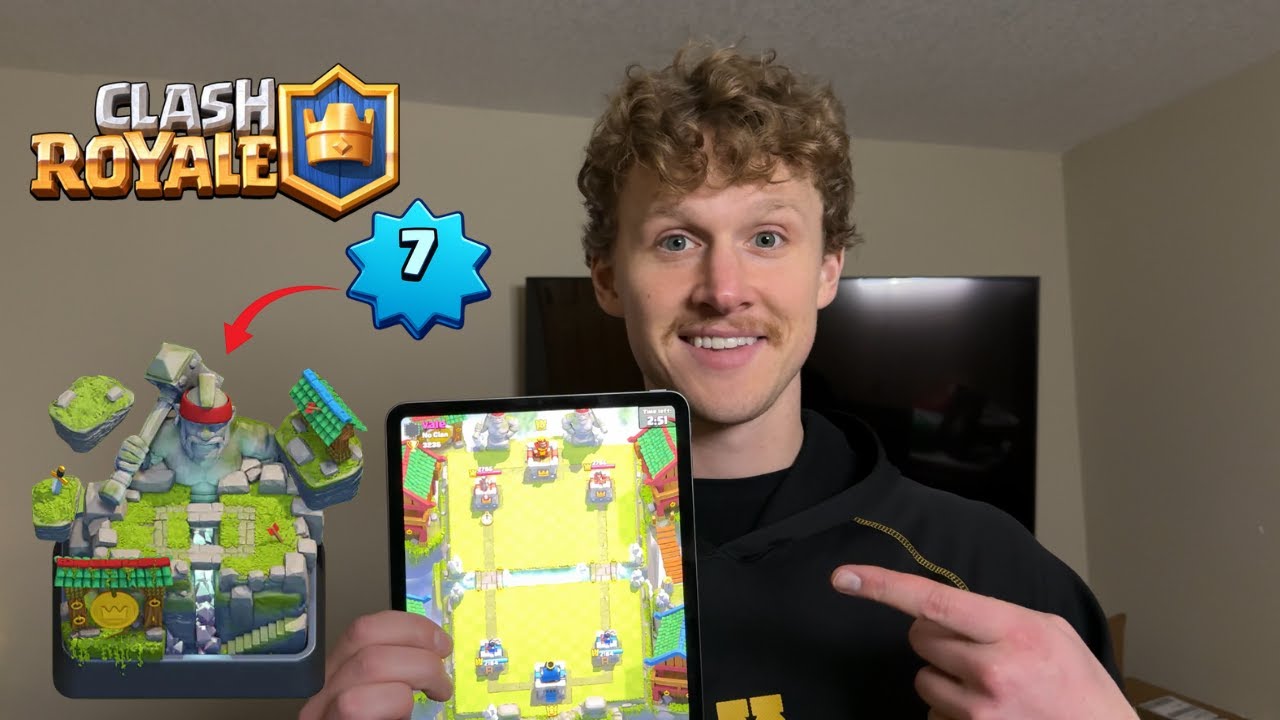 ASMR Clash Royale- Dominating Hog Mountain (free to play)