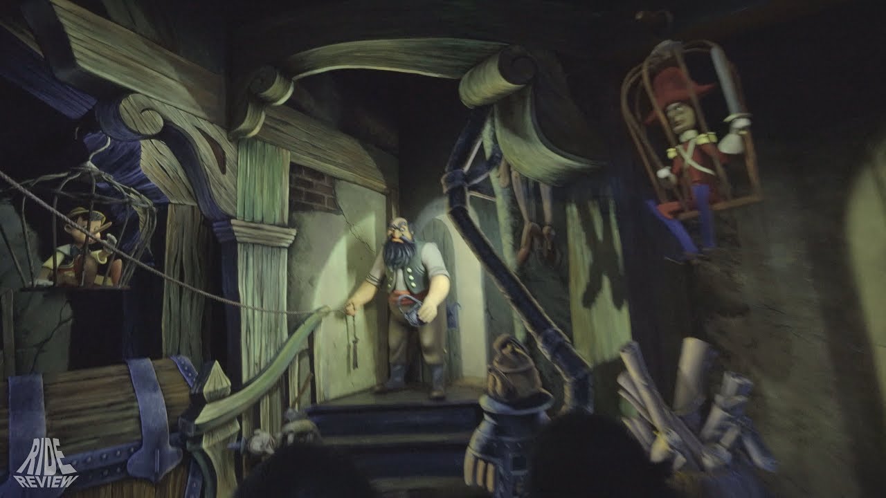 Les Voyages de Pinocchio - POV - Disneyland Paris