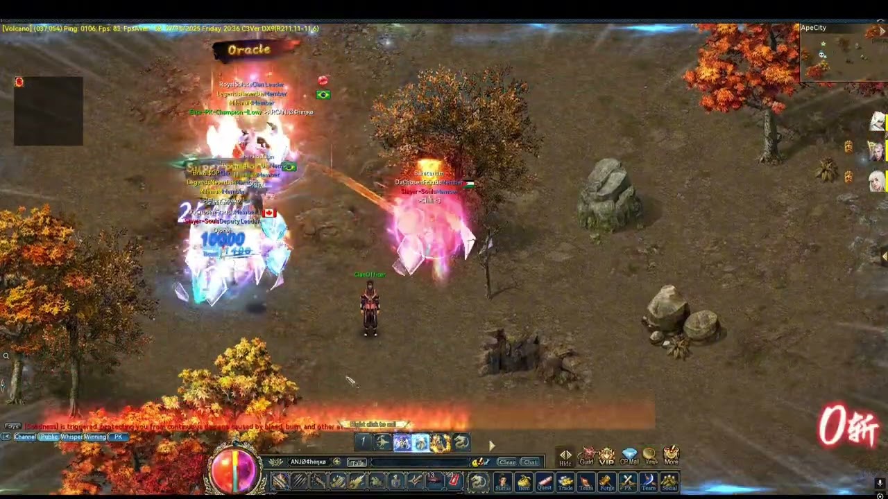 Volcano GW.  TPK rank 1 99/119/129.  140/ Rank 2/3