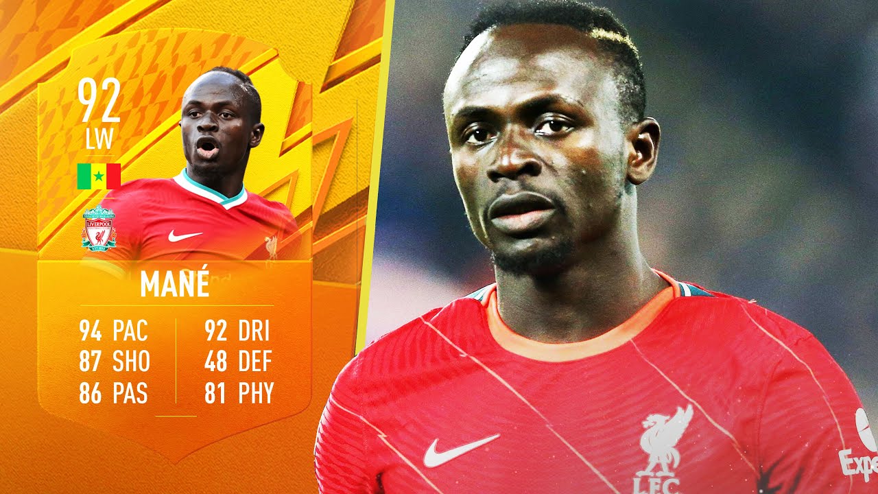 This Card Is CRACKED!! ⚡ 92 MOTM Sadio Mane Player Review! FIFA 22 Ultimate Team