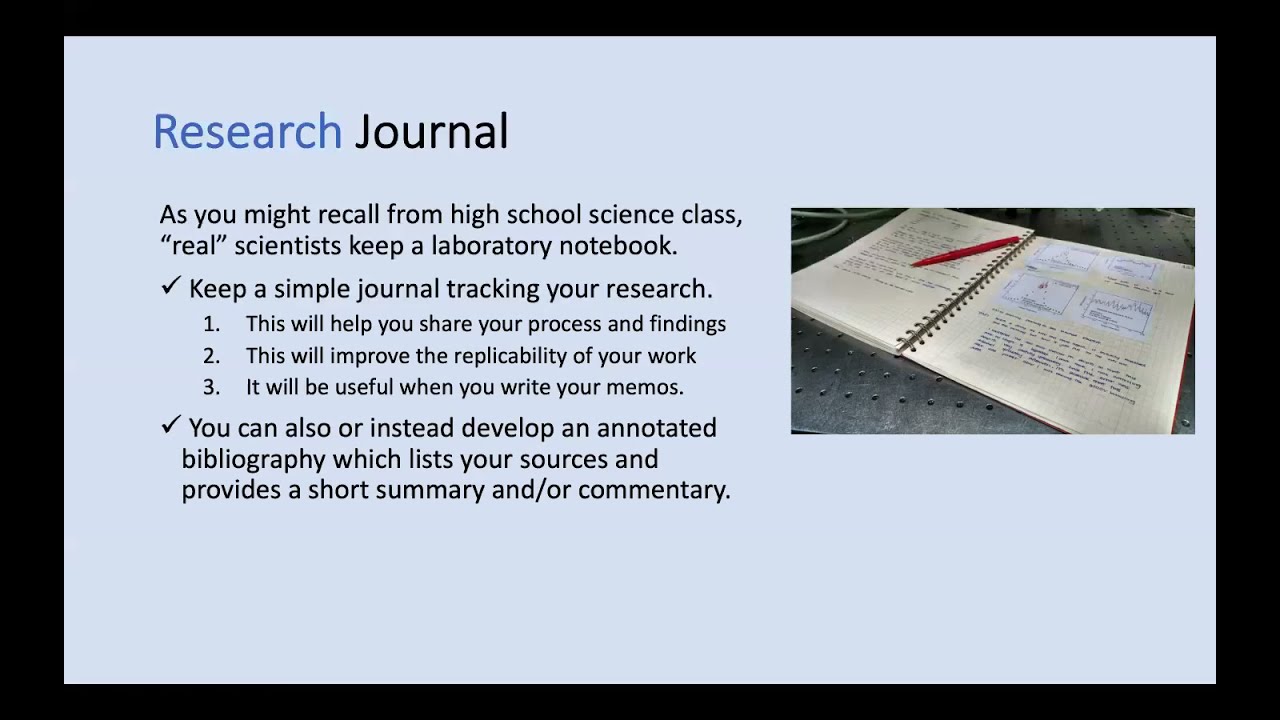 Intro to Public Policy Research for Graduate Students (21 min)