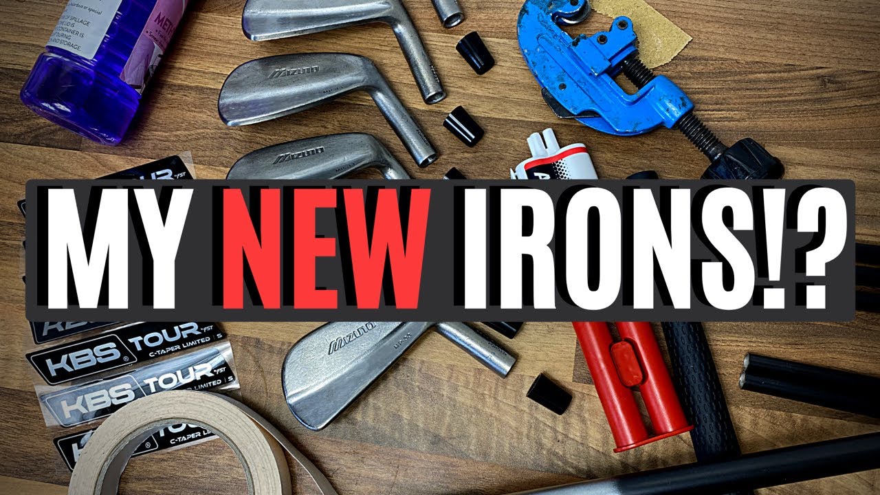 BUILDING MY NEW IRONS FROM SCRATCH... AT HOME!?