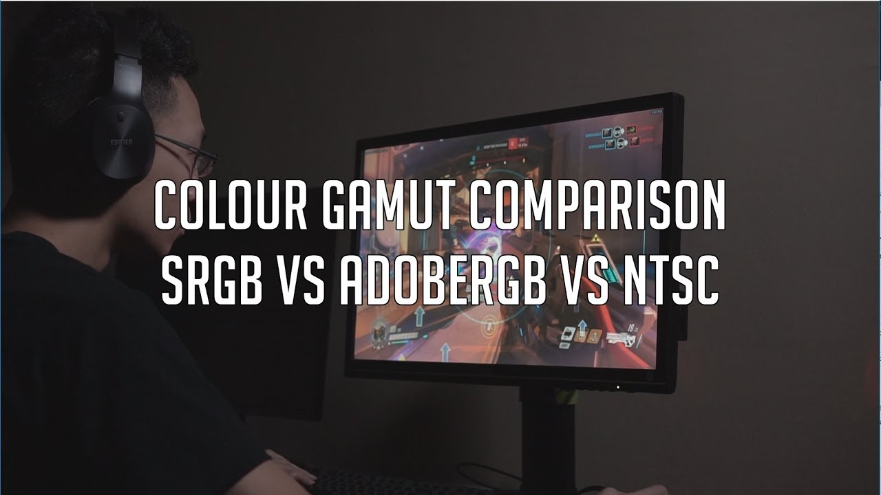 Colour Gamut Comparison | sRGB vs AdobeRGB vs NTSC