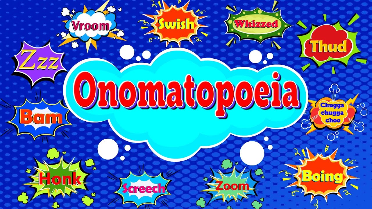 What Is An Onomatopoeia? | Onomatopoeia Examples | Onomatopoeic Words for Kids