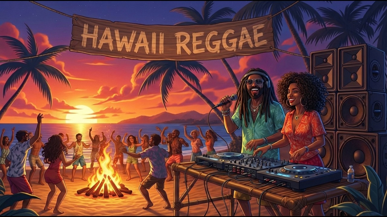 🔥 Aloha Vibes - Tropical Reggae Party Mix | 1 Hour of Tropical Vibes 2026
